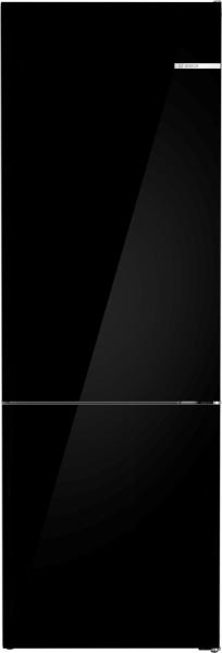 Bosch KGN49LBCF - Serie 6 Kühl- Gefrierkombination mit 5 Jahre Garantie, Schwarz, Total No Frost, VitaFresh XXL  , ca. 70 x 203 cm